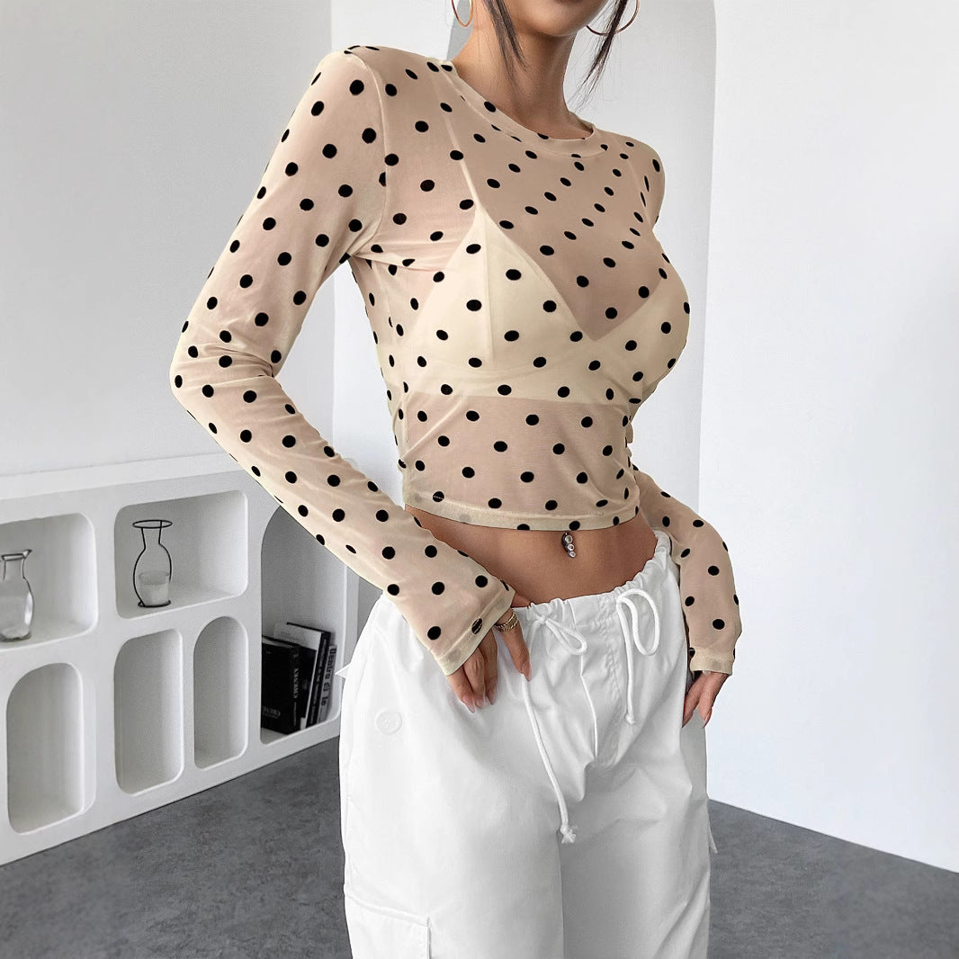 Spotlight Mesh Top
