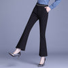 Betty Black Flared Office Pants