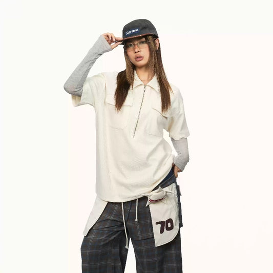 BreezeZip Half-Zip Casual Shirt