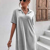 Johnny Collar Short Sleeve Polo Dress