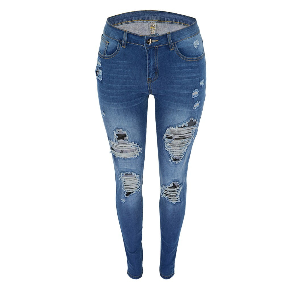 Main Chic Pose Denim Trousers