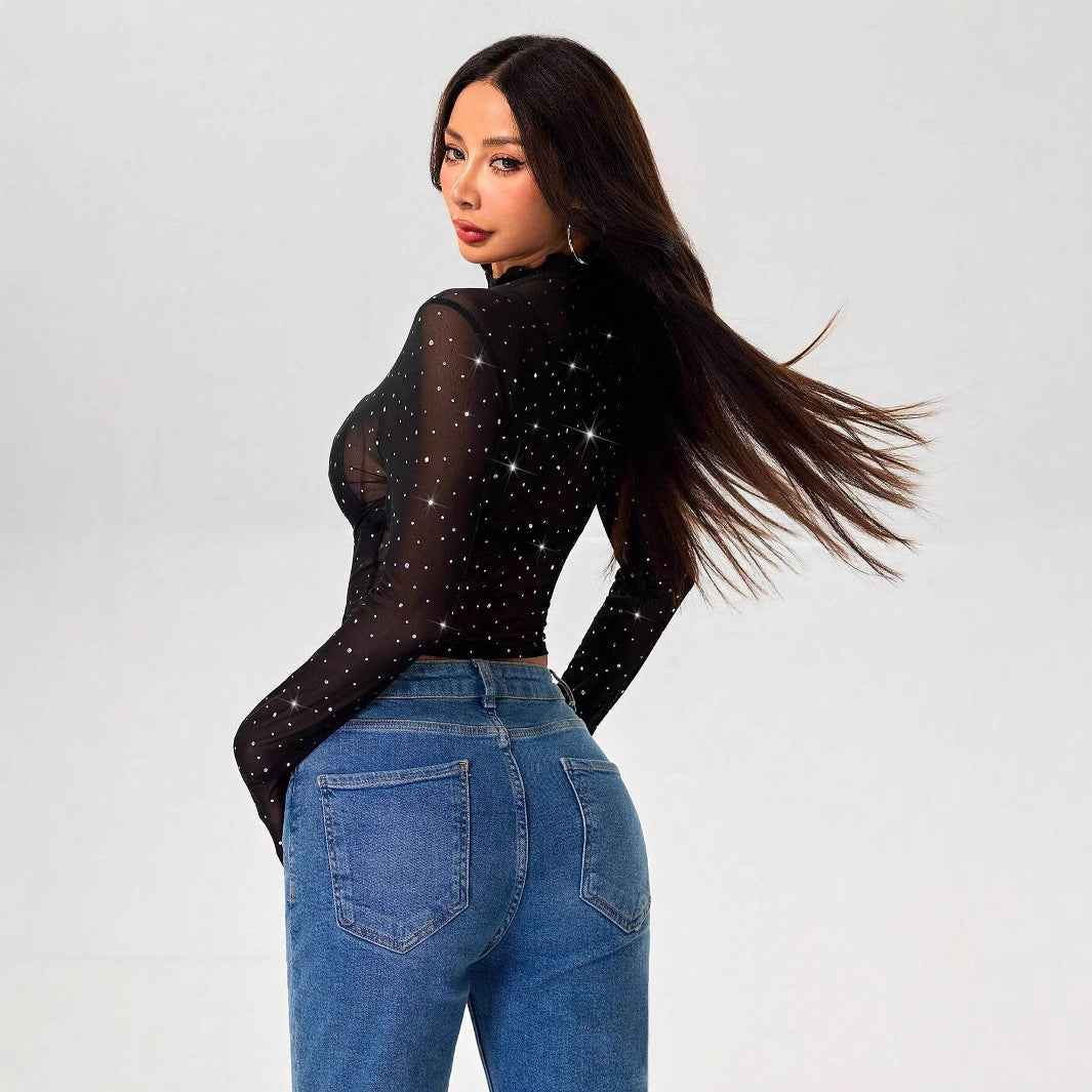 Starstruck Mesh Top