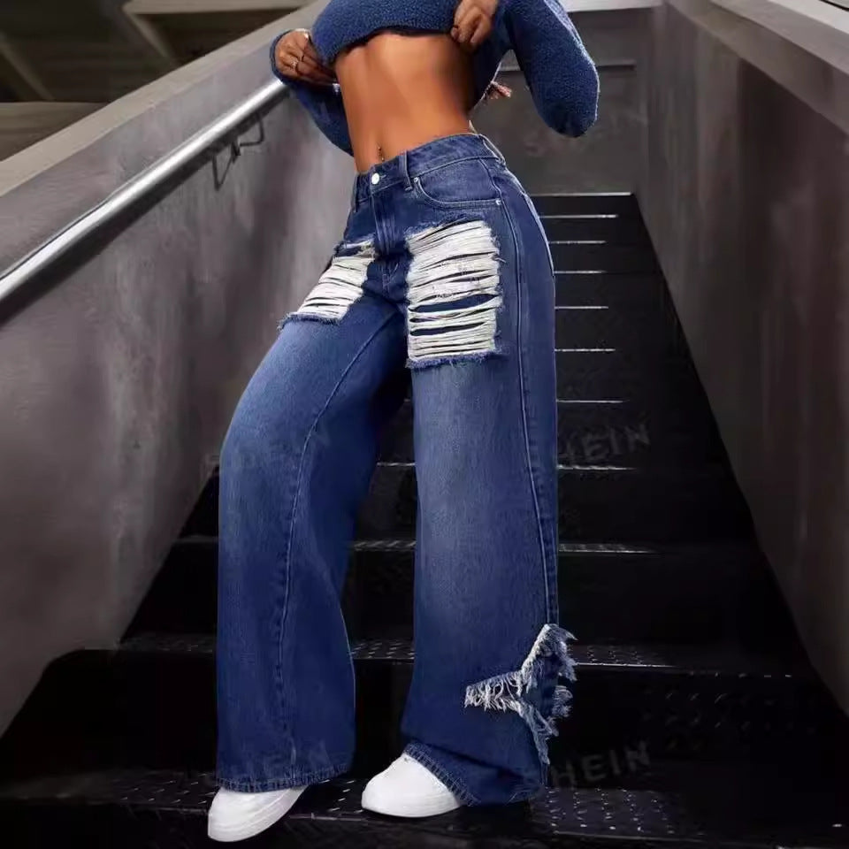 Burr Patch Wide-legs