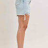 Judy Blue High-Waisted Rigid Magic Dad Short Wwith Cell Phone Back Pockets