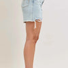 Judy Blue High-Waisted Rigid Magic Dad Short Wwith Cell Phone Back Pockets