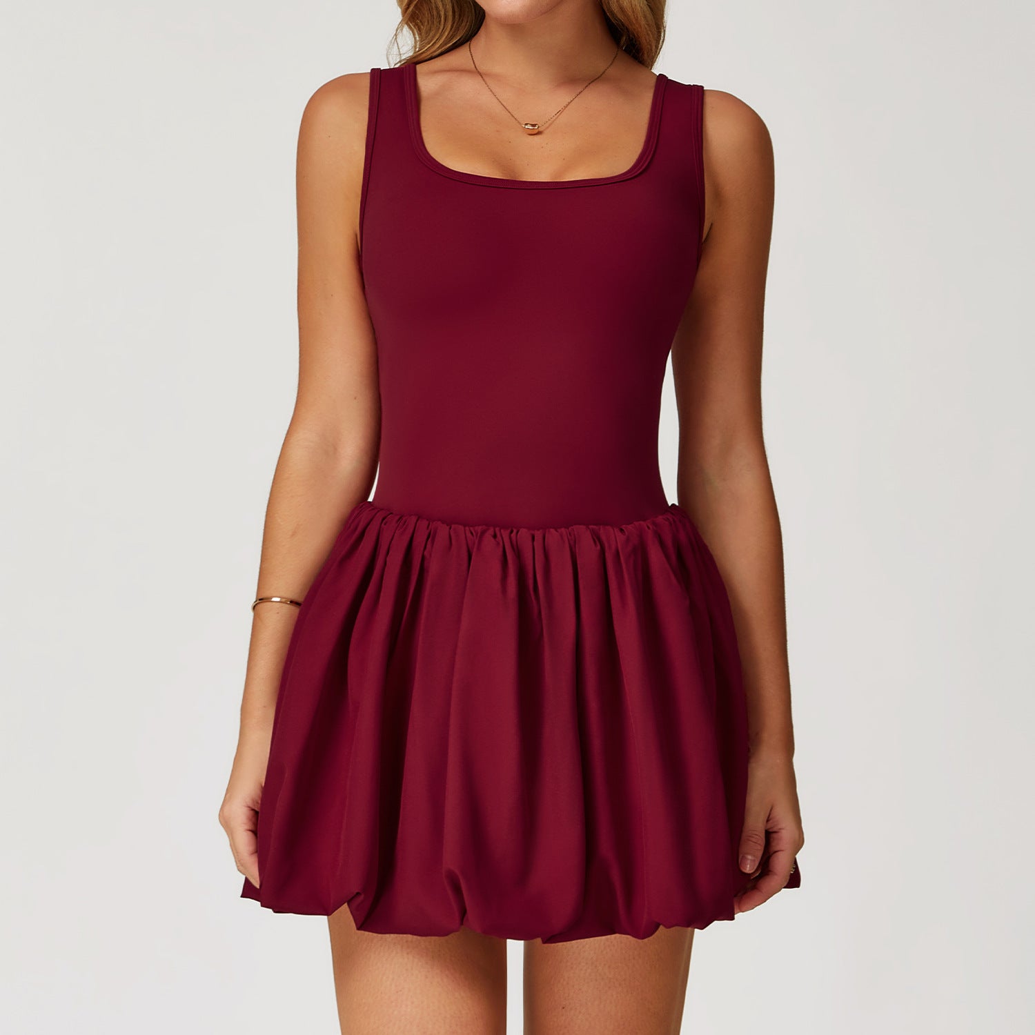 Soleil Escape Fake 2 Piece Dress