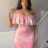 Komodo Inspo Off-shoulder Dress