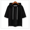 BreezeLayer Hooded Half Sleeve Tee