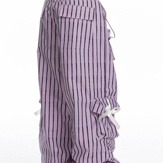 Starstruck Striped Wide-Leg Pants