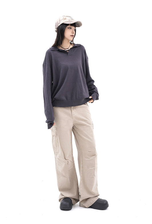 Frostline Polo – Unisex Lapel Top