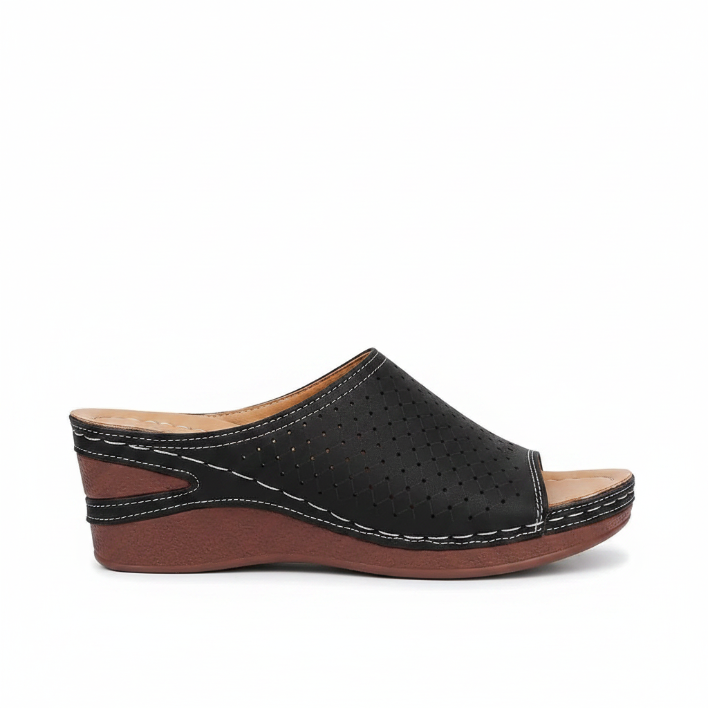 Desert Breeze Comfort Open Toe Wedges
