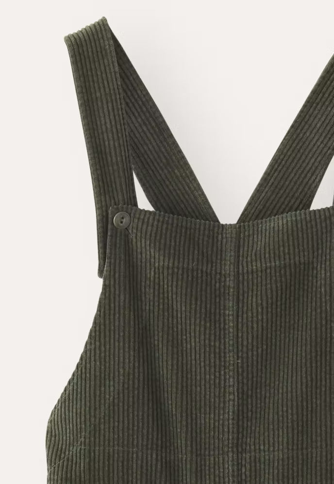 Corduroy Bib Overalls for Women