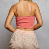 POL Drawstring Floral Shorts with Button Placket