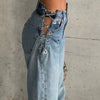 Retro Glow Washed Denim