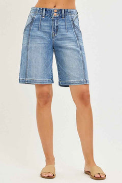 Retro Coastline Slouchy Jorts