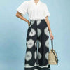 Umgee Abstract Border Print Wide Leg Pants
