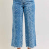 Judy Blue High Rise Ankle Wide Leg Jeans