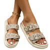 DoubleBuckle Sandals