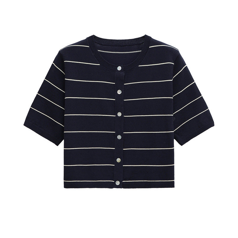 Tokyo Ease Quarter Spliced Pullover Top