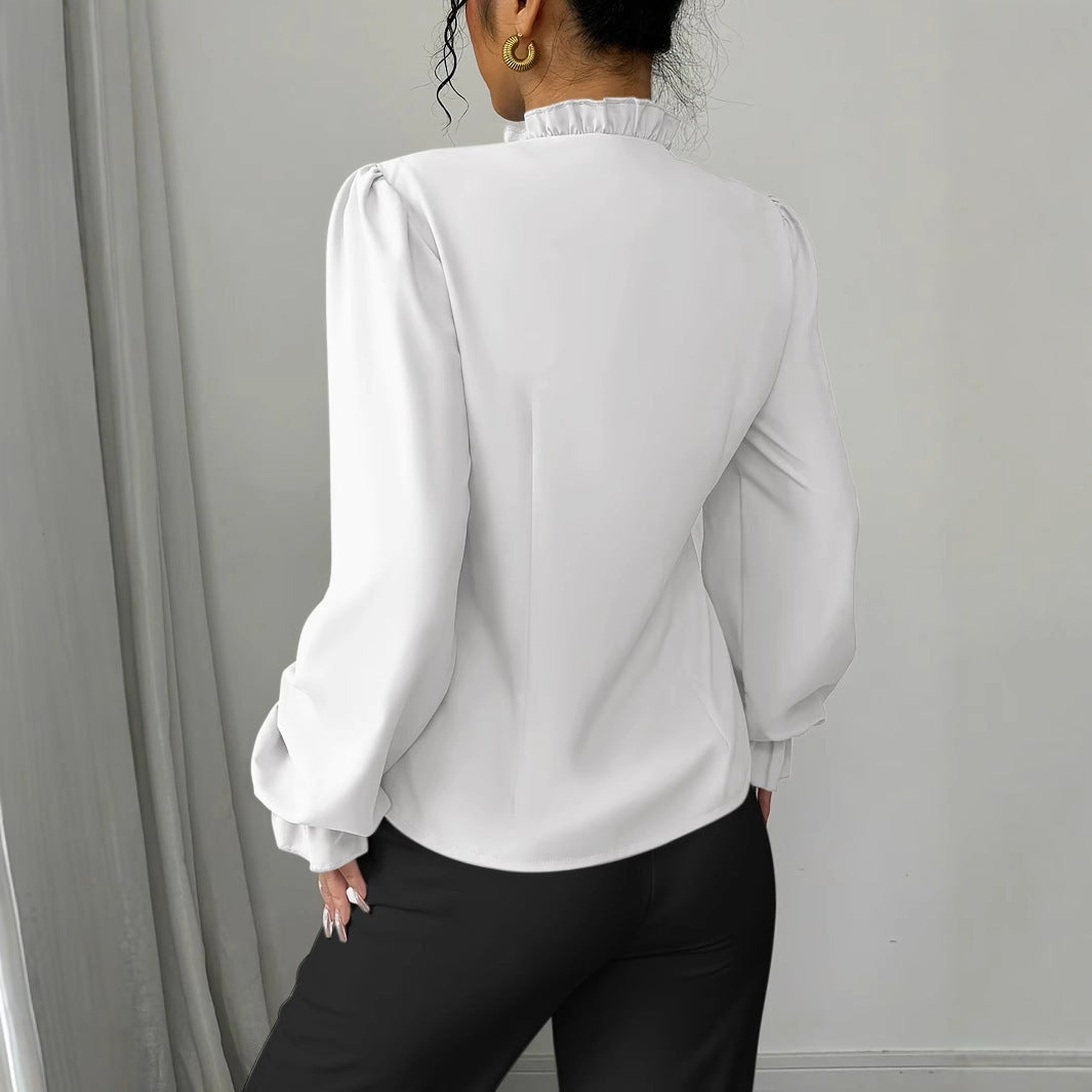 Chemise à volants Femme Focus 