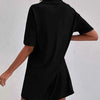 Johnny Collar Short Sleeve Polo Dress