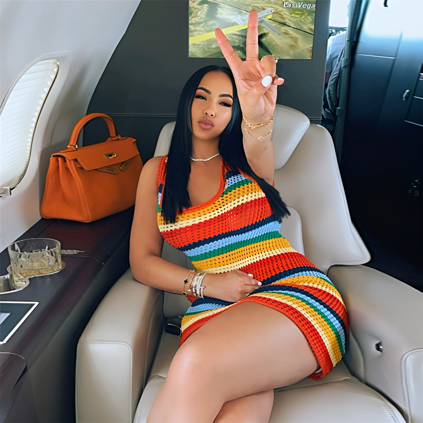 Robe colorblock Lucid Rush