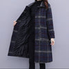 Lena Padded Woolen Trench Coat