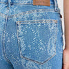 Judy Blue High Rise Ankle Wide Leg Jeans