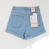 Short en jean uni chic