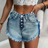 Hot Fit Burrs Denim-Shorts 