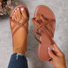 Crosswave Flat Sandals