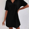 Johnny Collar Short Sleeve Polo Dress