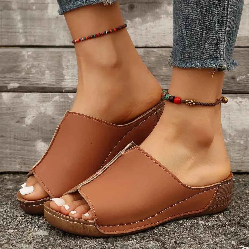 BreezeWedge Sandals"