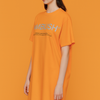 Glow Off Tee – Reflective Letter Print Drip