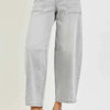 RISEN Slouchy Cropped Barrel Jeans