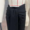 Got it covered Strap Detail Wide-Leg Pants
