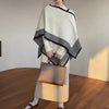 Robe en tricot cape Ethereal Grace