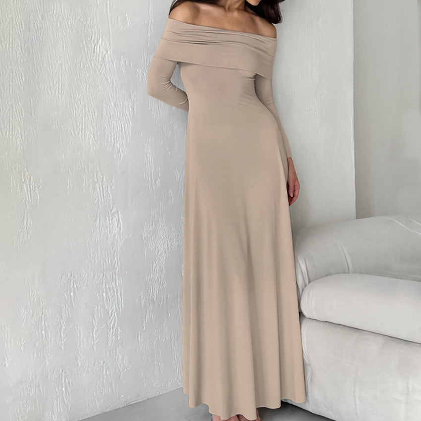 Robe en tricot à épaules dénudées Verve Hour 