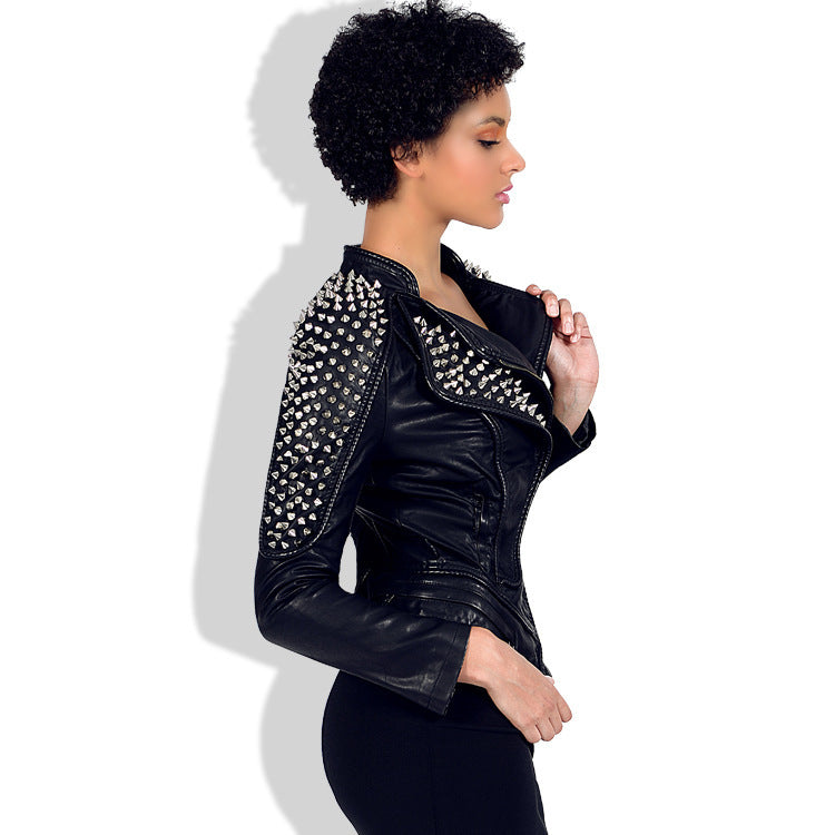 Never Average leather jacket