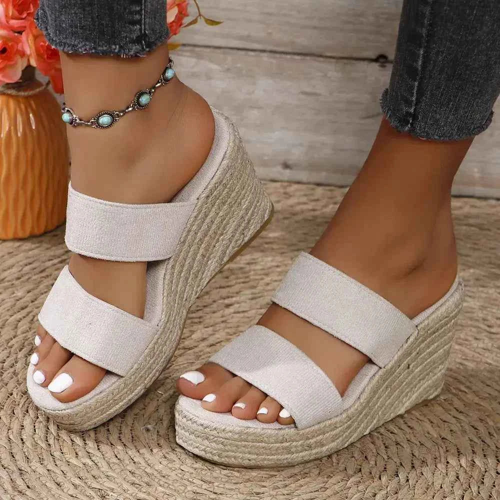 OpenLift Wedge Sandals"