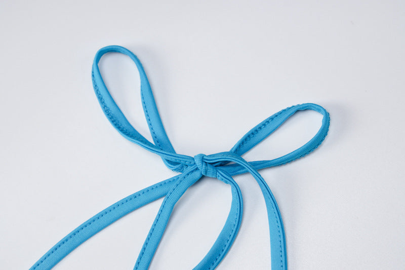 Robe à bretelles en maille transparente Nola