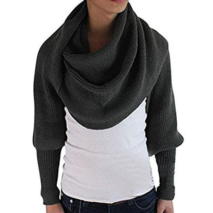 Luxury Cashmere Sweater Scarf for Women – Soft & Warm Fashion Wrap