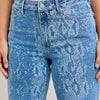 Judy Blue High Rise Ankle Wide Leg Jeans