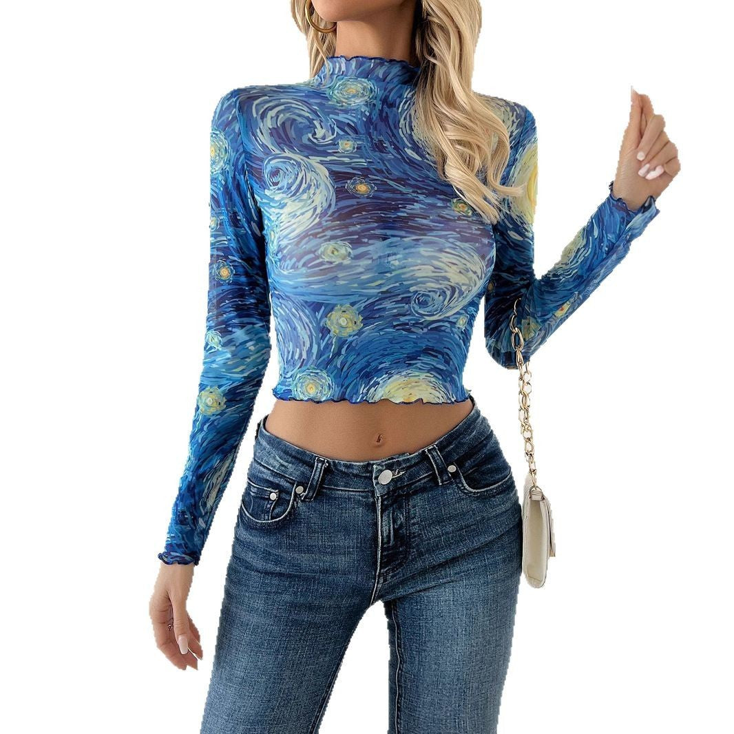 Written in the Stars Mesh Top