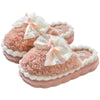 Malibu Bow Plush Slippers