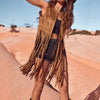 Cowgirl Glow Fringe Vest