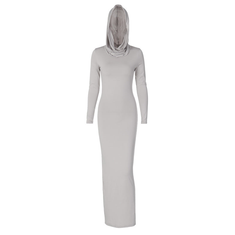 Sunset Muse Hooded Dress – Street Sleek Edition