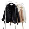 Winter Suede Lapel Jacket