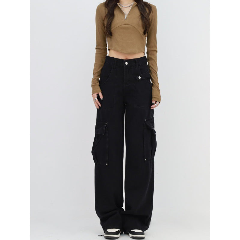 Cargo Queen Wide-Leg Pants