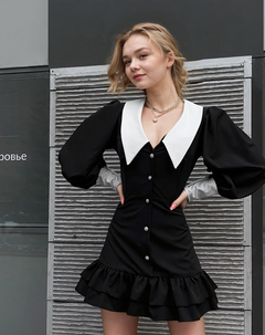 „Mitternachts-Mono-Kleid“